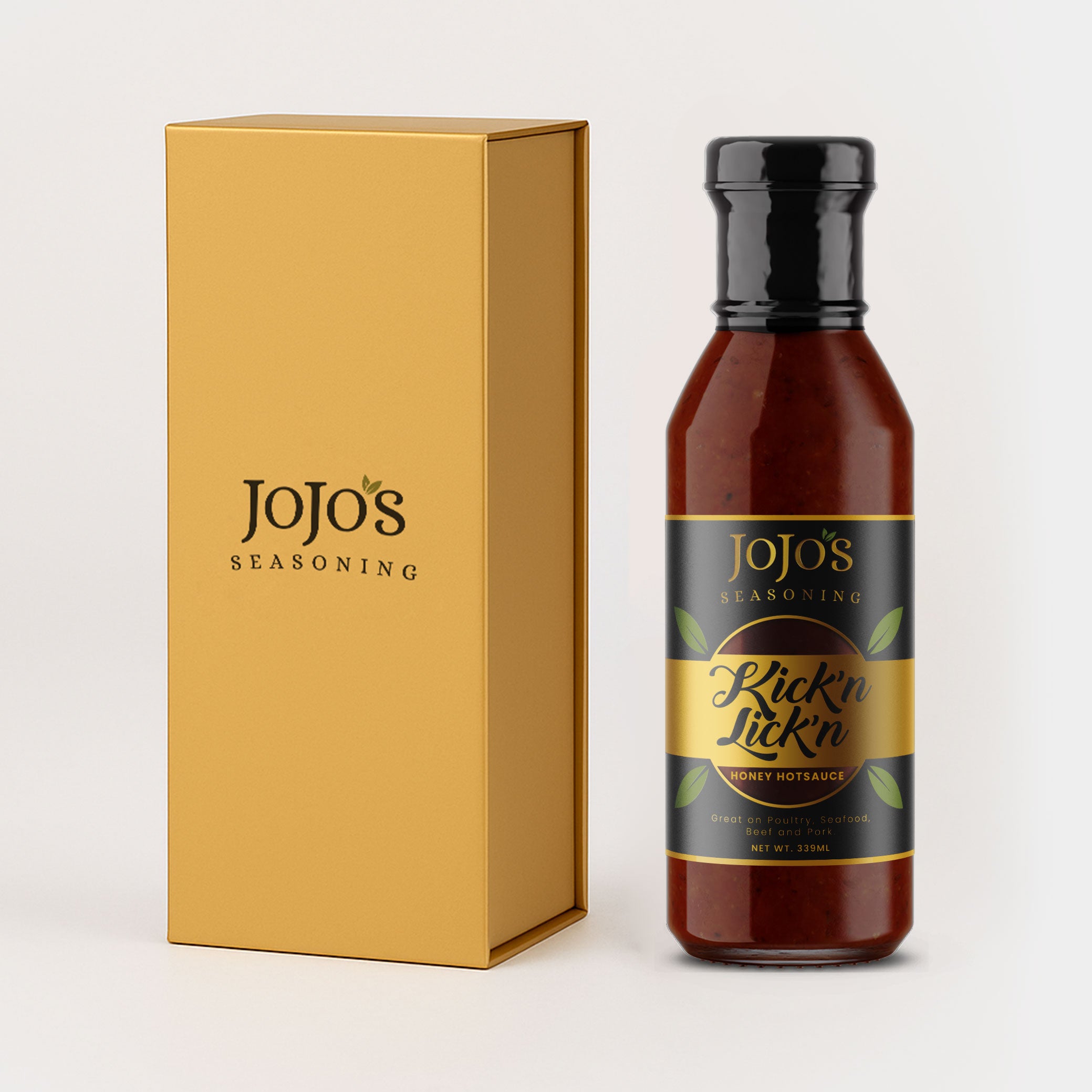 JoJo's KICK'N LICK'N Honey Hot Sauce - Pre Order Now