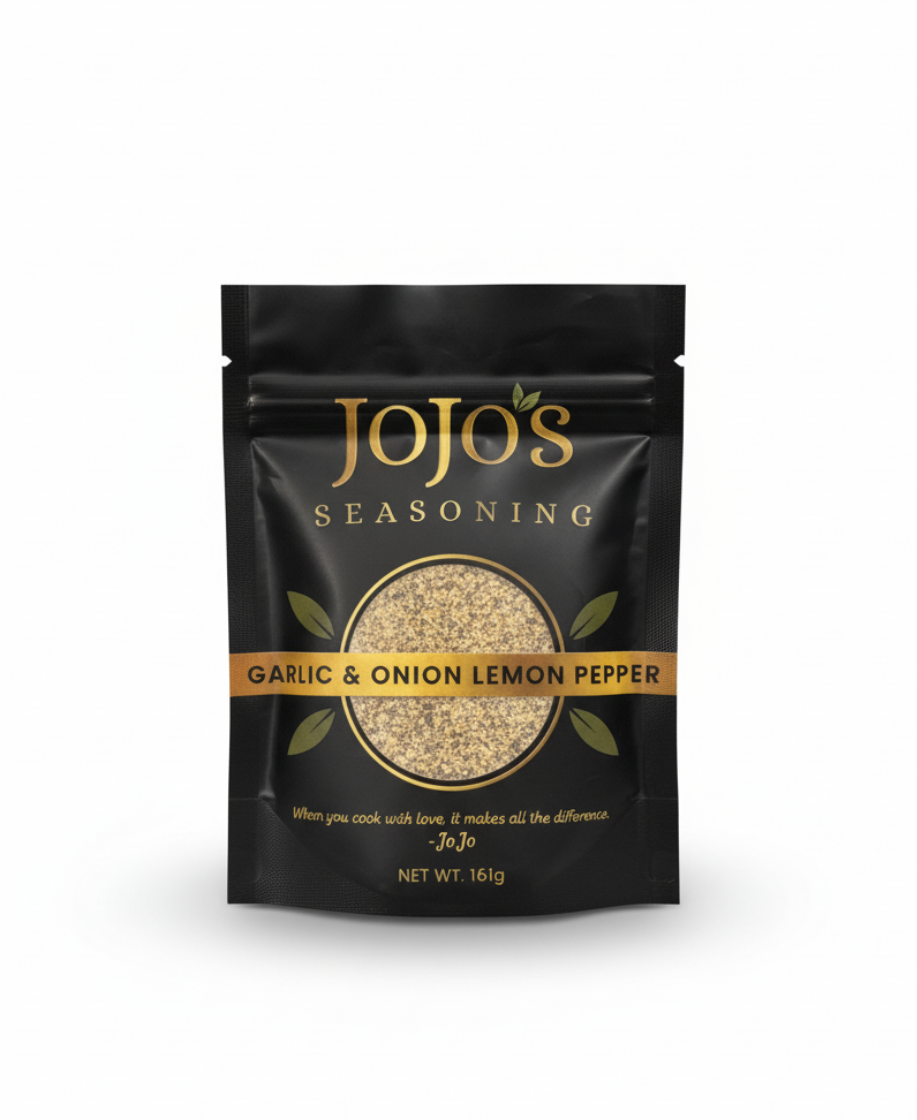 JoJo’s Garlic and Onion Lemon Pepper - Pre Order Now